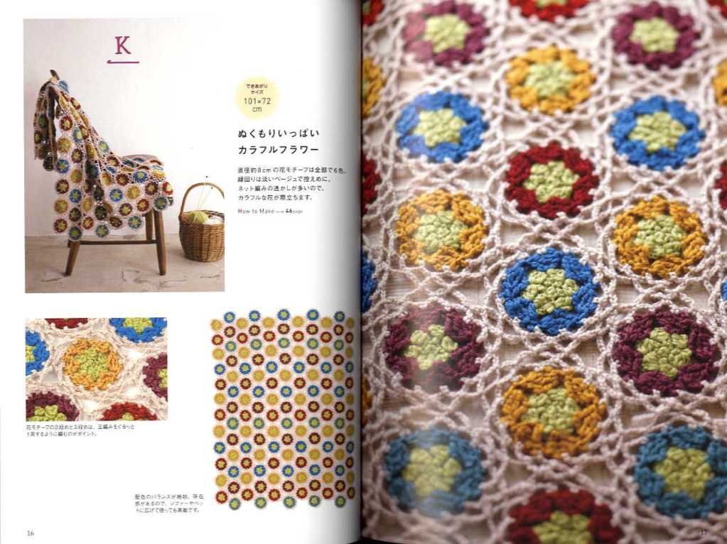 Colorful Crochet Blankets